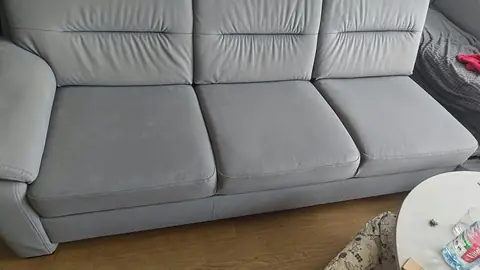 Hotová sedačka po opravě